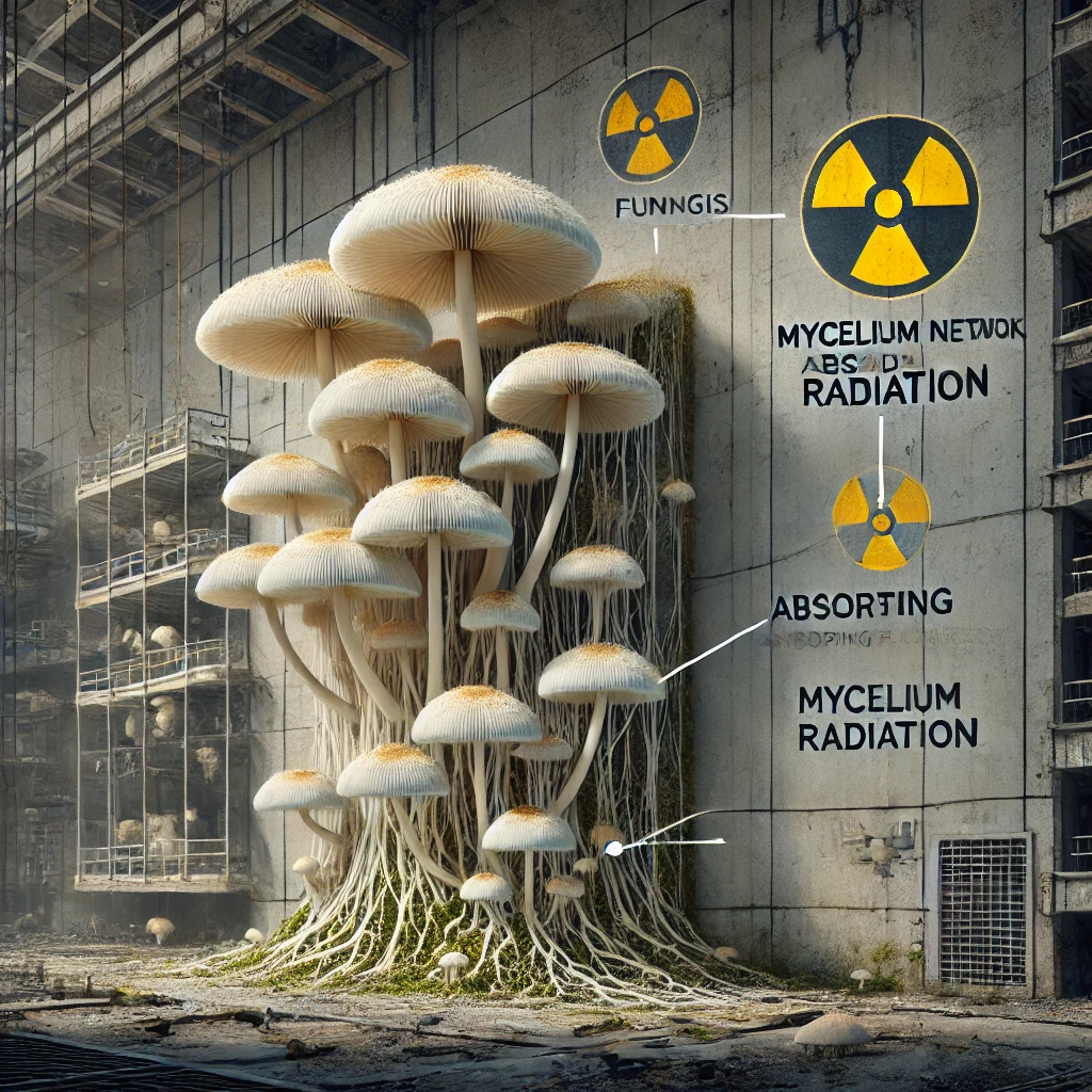 hongos y radiación