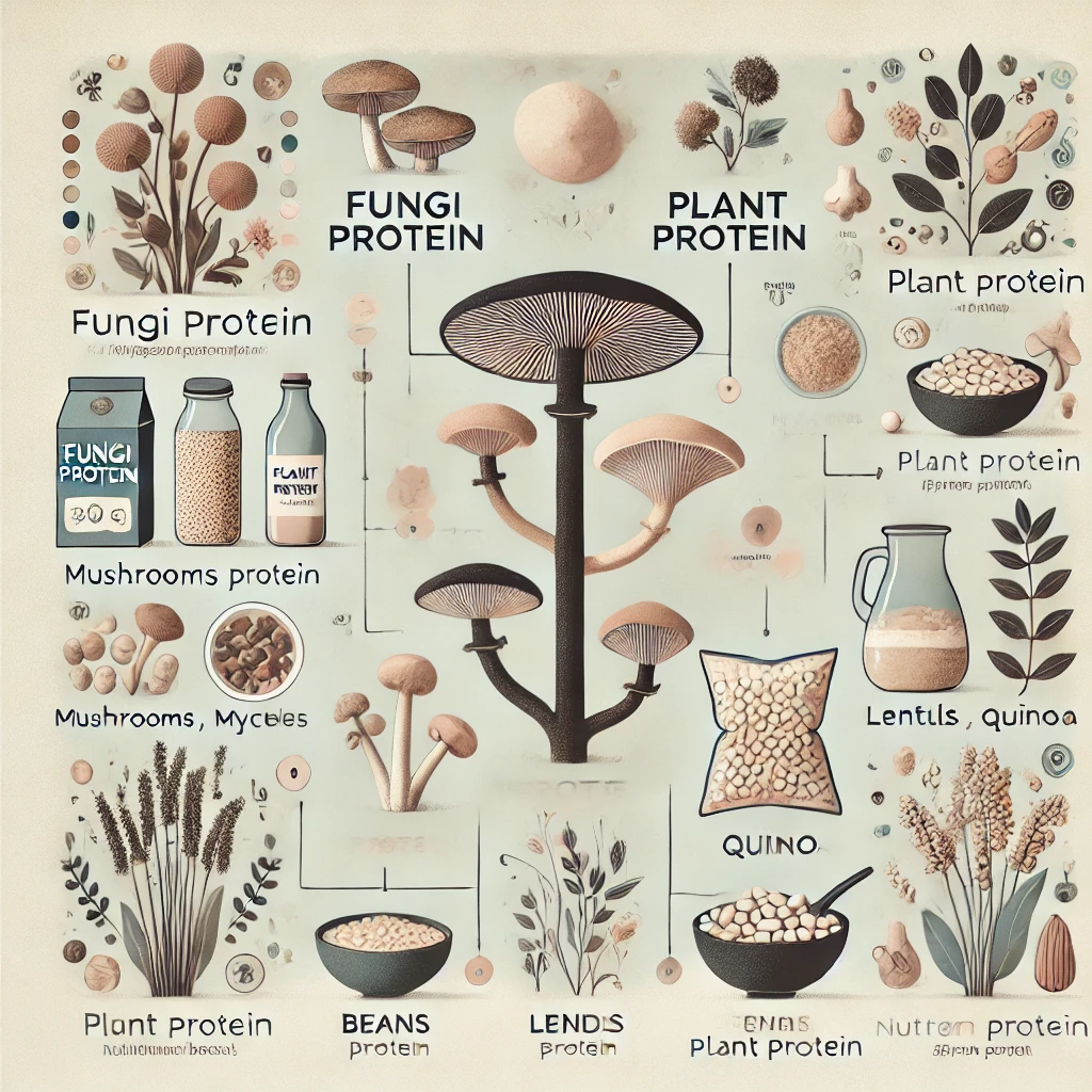 proteina fungi o vegetal